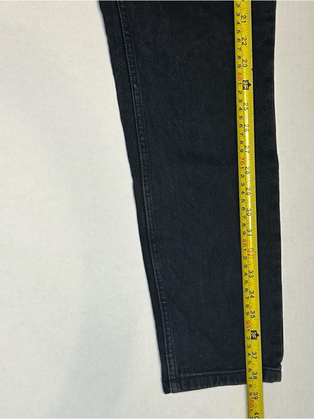 Everlane Charcoal Gray High-Rise Straight Jeans Size 28 - Picture 10 of 10
